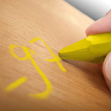 LYRA CHALK HEXAGONAL YELLOW                  12 PCS PER BOX