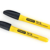 Stanley Marker Pen Fine Tip Black - 0-47-316